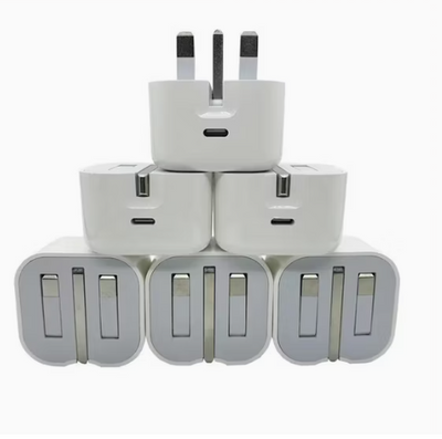 3 Pin Plug 20w Usb-c Power Adapter Fast Charging Type C Pd Charger ₨770