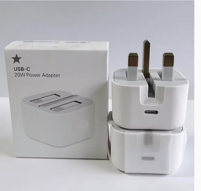 3 Pin Plug 20w Usb-c Power Adapter Fast Charging Type C Pd Charger ₨770