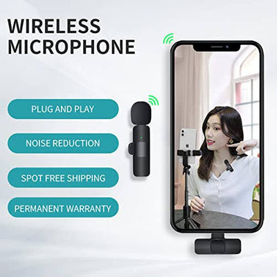 Latest New high quality K8 Type C Wireless Microphone K8 Collar Mic For Type C -