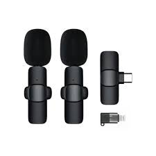 K9 Dual Wireless Collar Microphone- Two Mics One Receiver