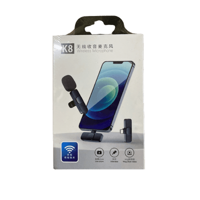 Latest New high quality K8 Type C Wireless Microphone K8 Collar Mic For Type C -