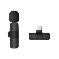 Latest New high quality K8 Type C Wireless Microphone K8 Collar Mic For Type C -