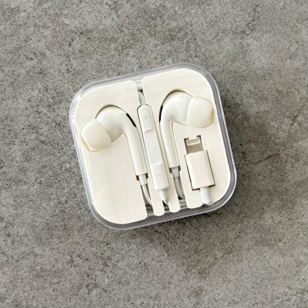 Apple Ear Headphones Wired Earphone For Iphone Microphone Ear Phone – Hands-free