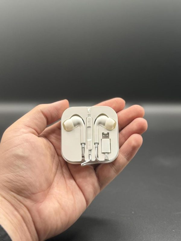 Apple Ear Headphones Wired Earphone For Iphone Microphone Ear Phone – Hands-free