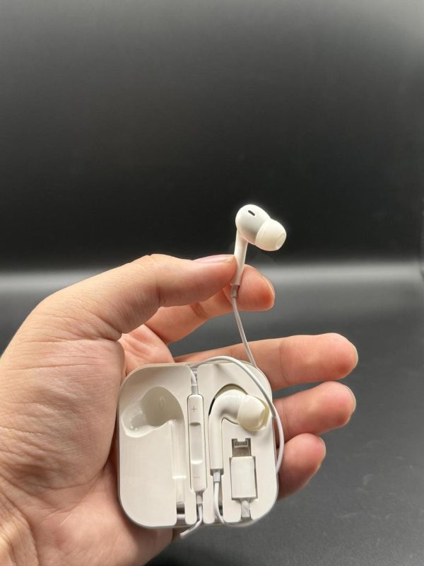 Apple Ear Headphones Wired Earphone For Iphone Microphone Ear Phone – Hands-free