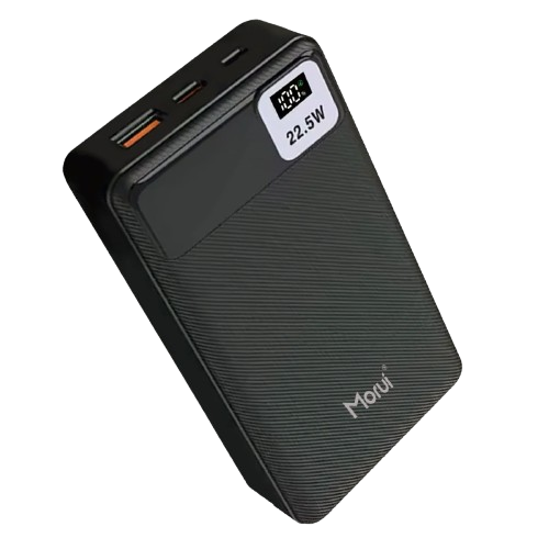 Morui Mp-21 20000mah Power Bank Wireless Charging Support With 22.5w Super Fast Charging
