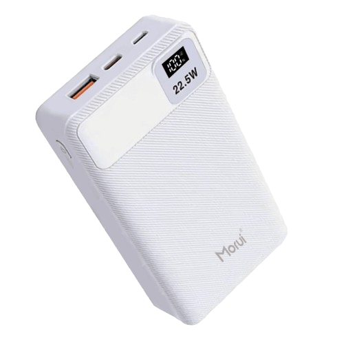 Morui Mp-21 20000mah Power Bank Wireless Charging Support With 22.5w Super Fast Charging