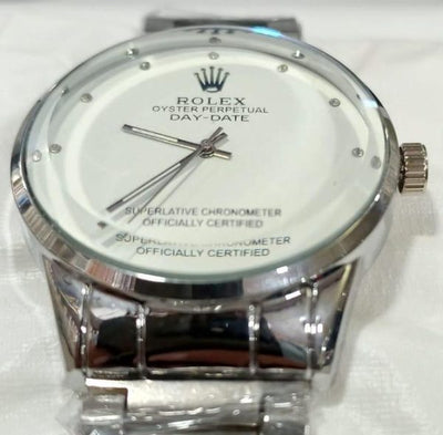 Rolex Men’s Formal Quartz Wrist Watch With Stainless Steel Chain | Best Quality Rolex Watch For Mens