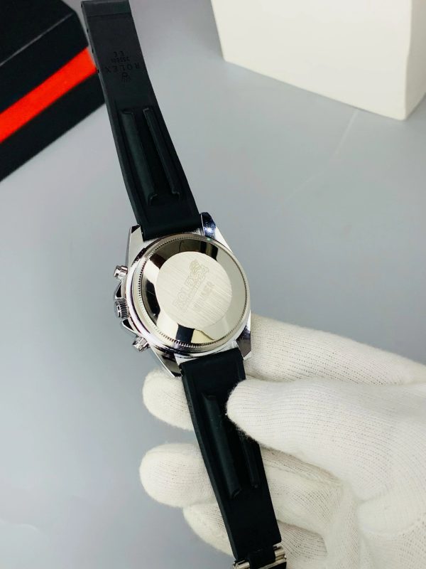 Rolex Oyster Perpetual Luxury Timepiece – Timeless Stainless Steel Dial With Premium Rubber Strap