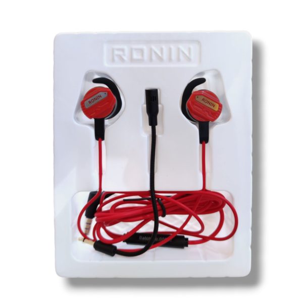 Ronin R-007 Type-c Gaming Handsfree | Dual Microphone Setup | Ergonomic Design | Universal Compatibility | Lightweight Build