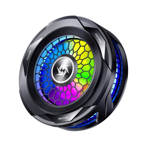 Sl-25 15w High Power Mobile Phone Original Cooler Radiator With Magnetic/clip, Fast Ice Cooling, And Rgb Led Light