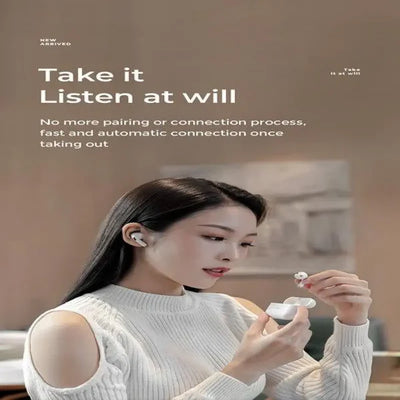 T03s Pro Joyroom Tws Active Noise Cancelling Anc Earbuds – White Earbuds Joyroom