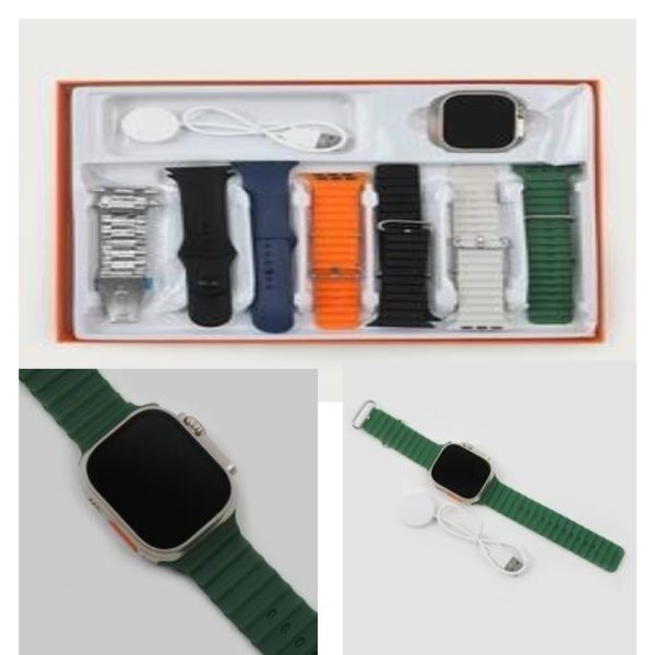 Y20 Ultra Sports Version Smart Watch | Smart Watch For Boys | Smart Watch For Men – Digital Watch | 7 + 1 Strap Smart Watch